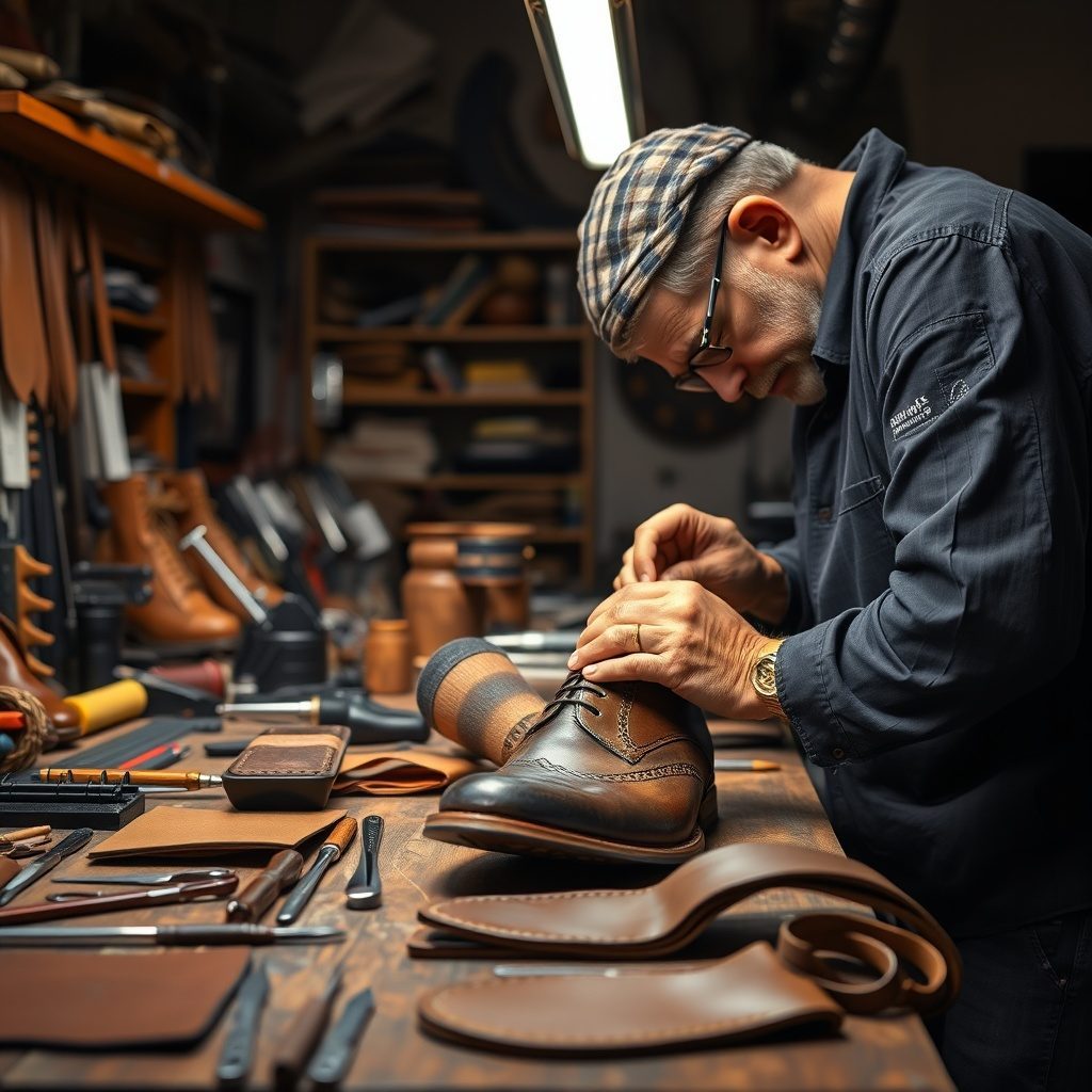 Shoe repair workshop