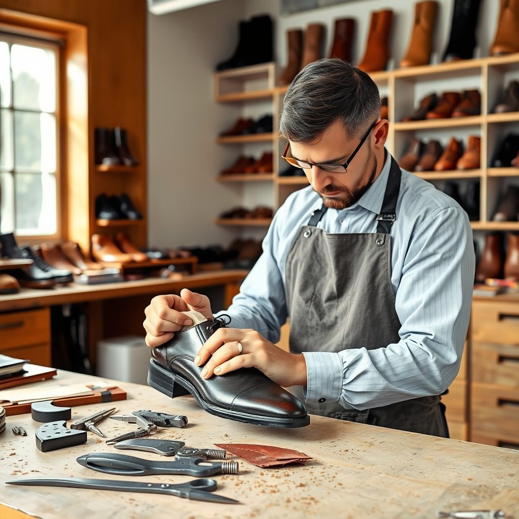 Shoefix team at work